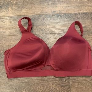Maroon Cacique Bra